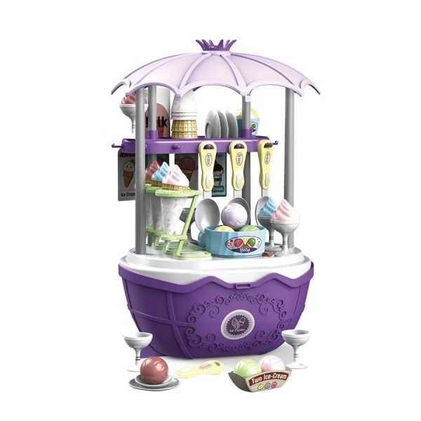 Игровой набор Pituso Фабрика мороженого в корзине 2в1