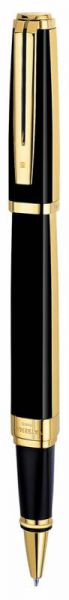 Ручка роллер WATERMAN Exception Night&Day (S0636910) Gold GT (F) чернила: черный латунь позолота 23.3К