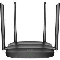Wi-Fi роутер Digma DWR-AC1201 AC1200 черный